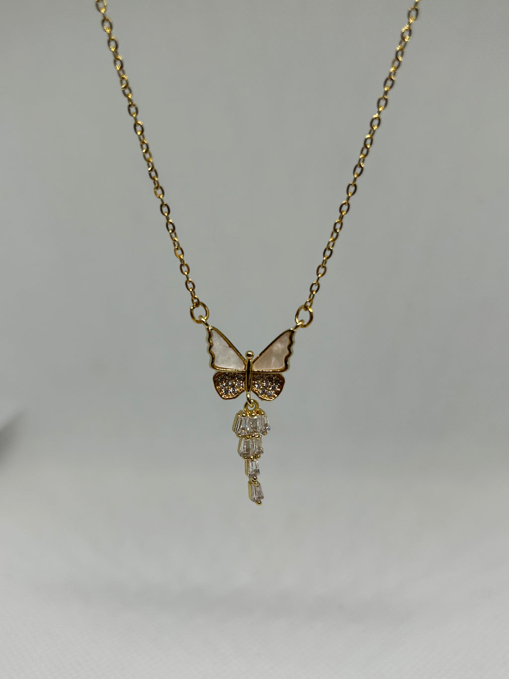 Collier Papillon de Lumière