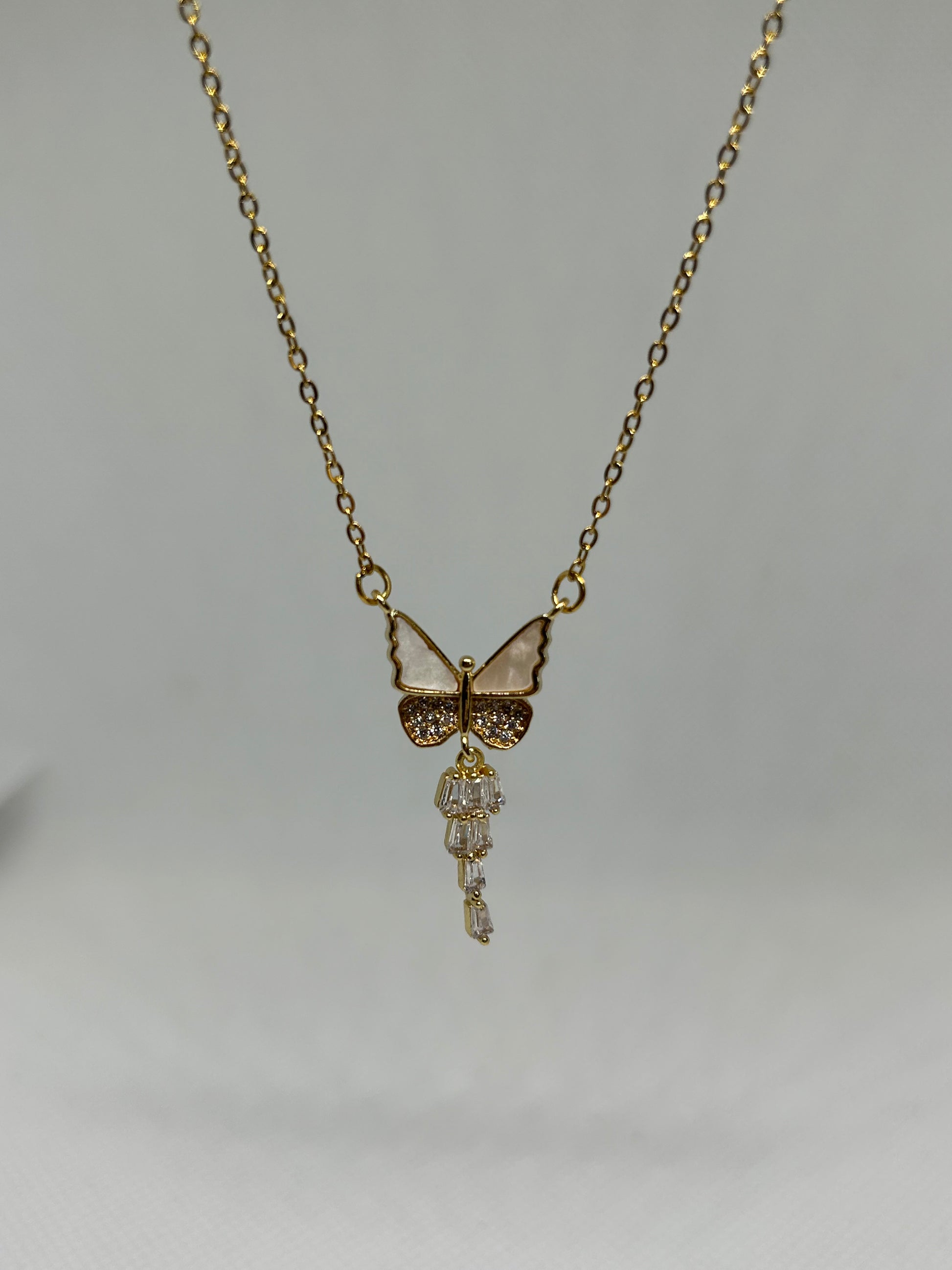 Collier Papillon de Lumière