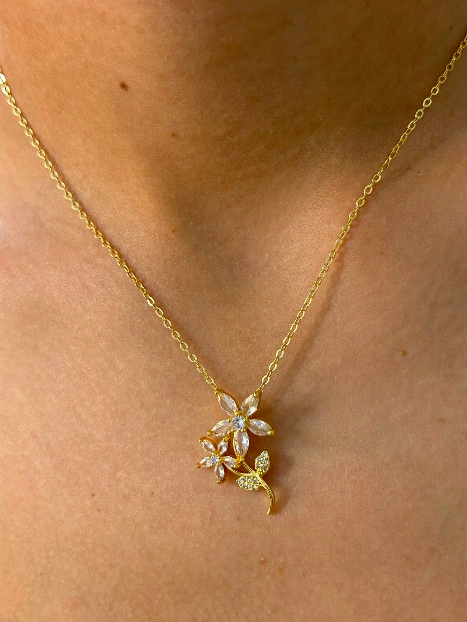Collier Fleur Éternelle
