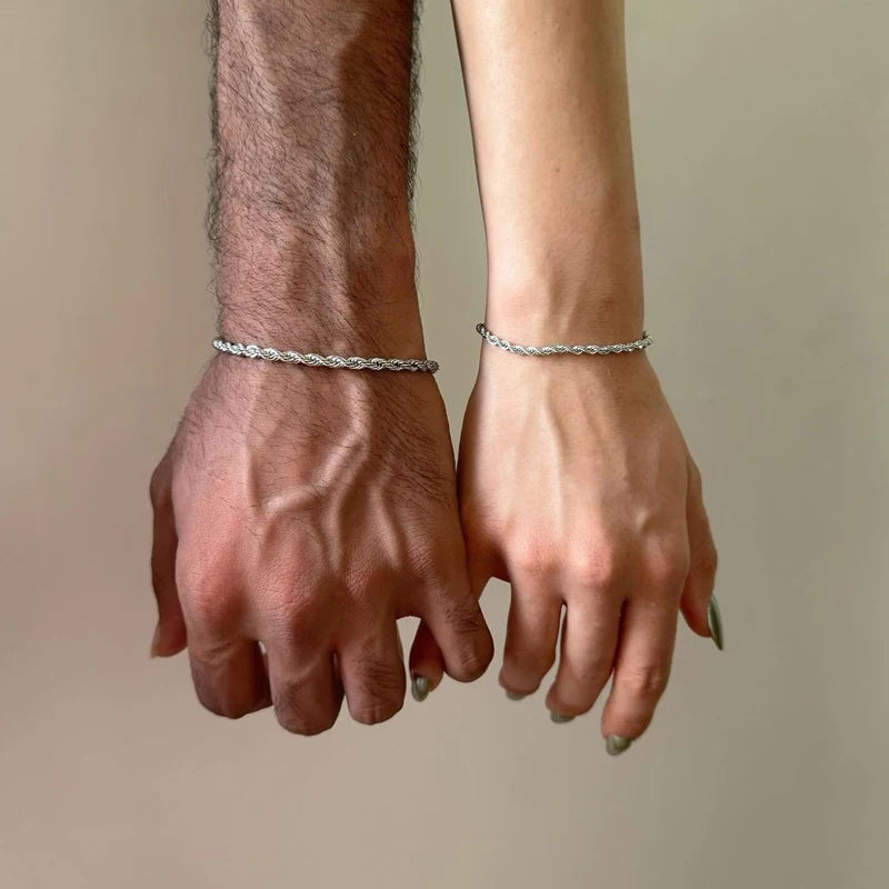 Bracelets Couple – Lien Éternel