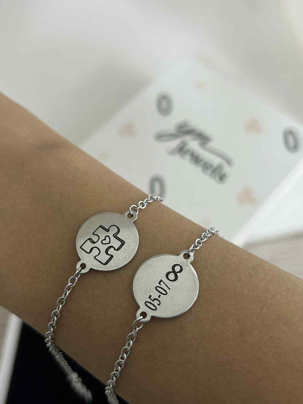 Bracelet Duo Personnalisé - Ym Jewels