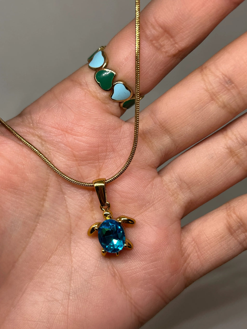 Collier Tortue Dorée - Ym Jewels