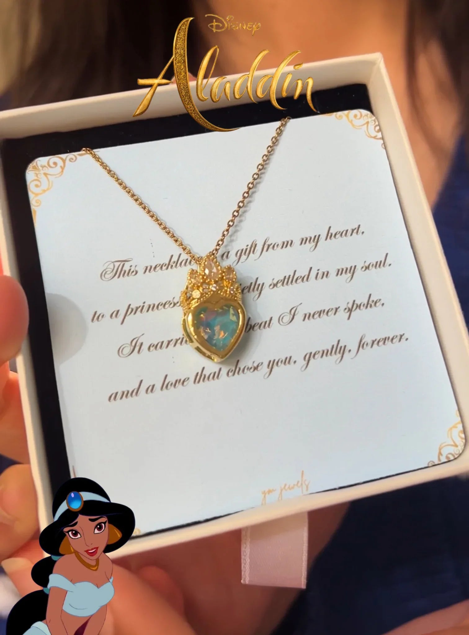 collier disney jasmine - Ym Jewels