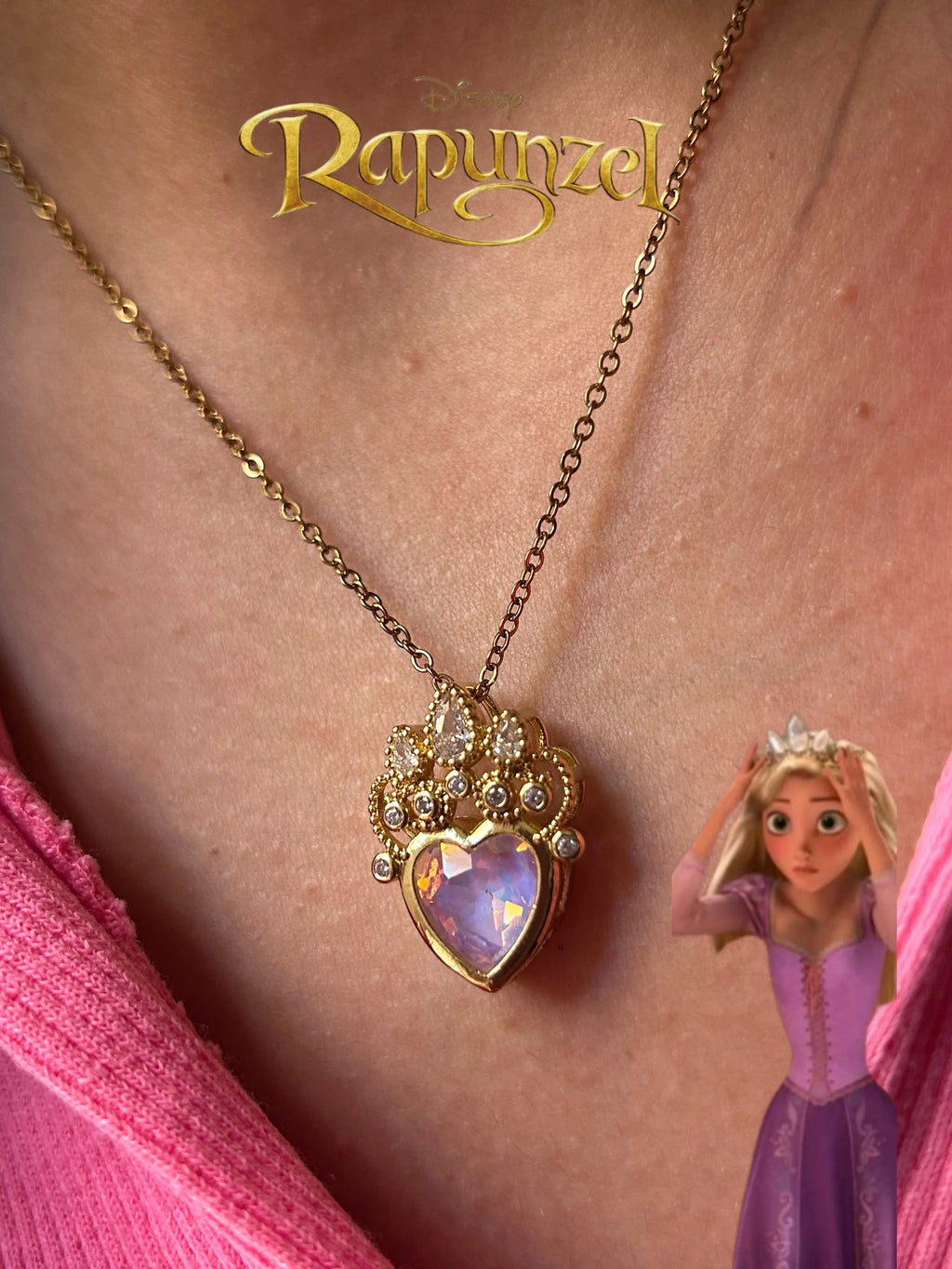 collier disney rapunzel - Ym Jewels