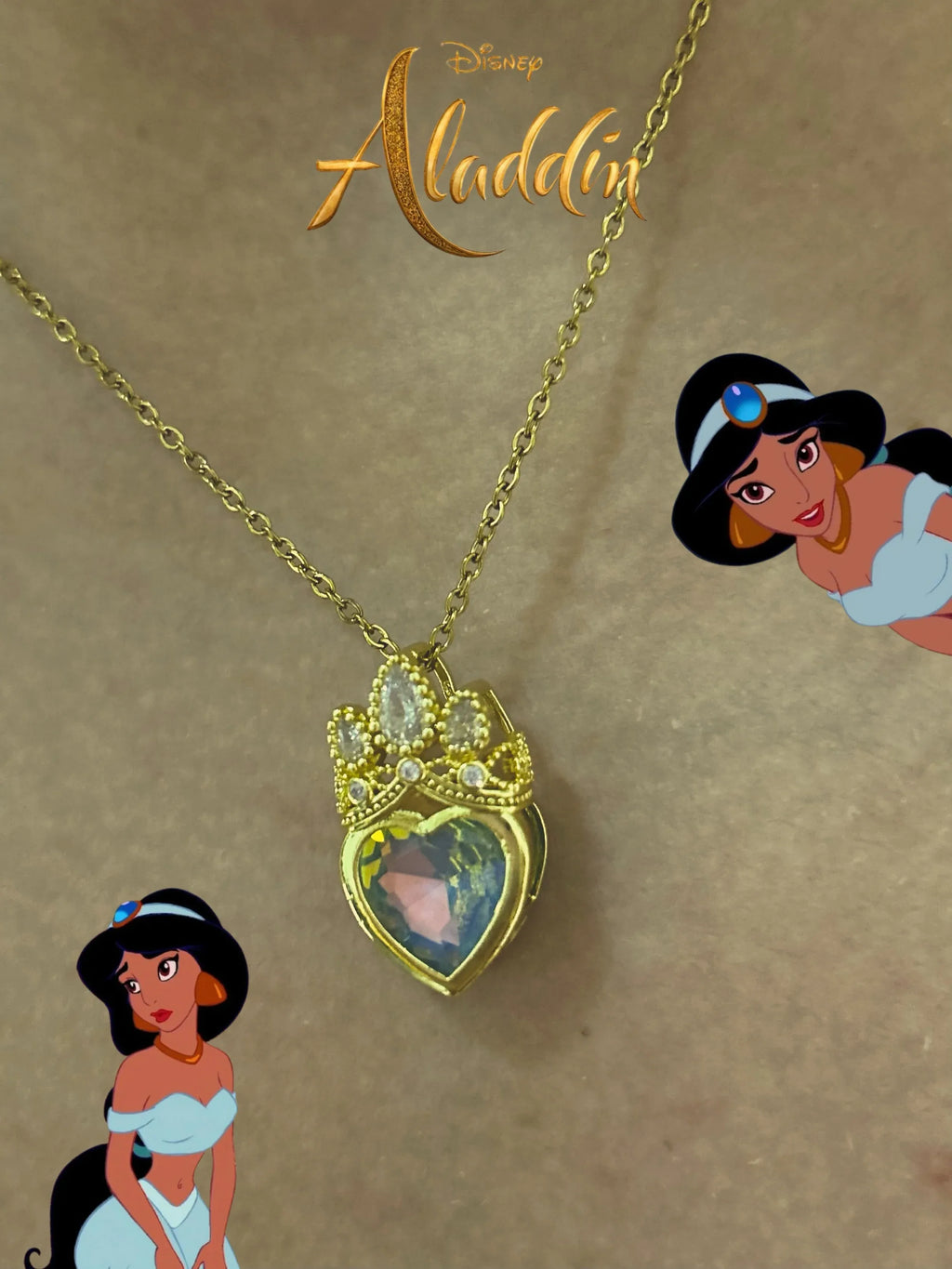 collier disney jasmine - Ym Jewels